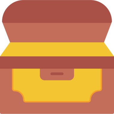 yiyecek düz vektör simgesi