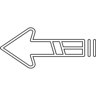 ok sağ simge vektör tasarımı çizimi