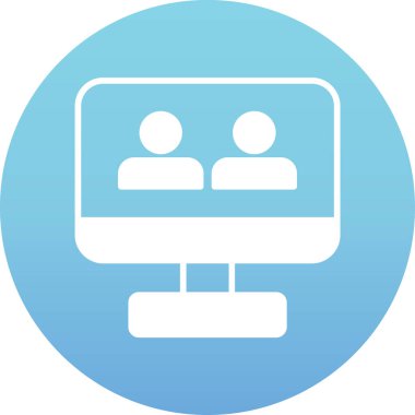 Bir grup insanın vektör çizimi