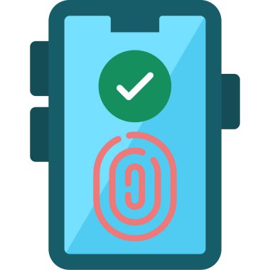 Pil şarj ikonu. vektör illüstrasyonu