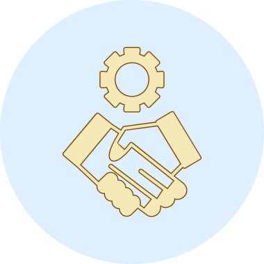 dişli simgesi vektör illüstrasyonu