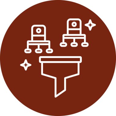 seo modern simgesinin vektör illüstrasyonu