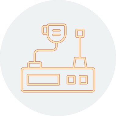 Modern b 'nin vektör illüstrasyonu eksik simgesi