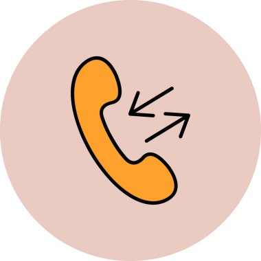 Telefon var. Basit resimleme