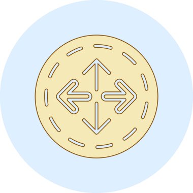 Sikke Simgesi vektör illüstrasyonu