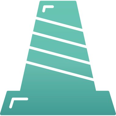 Tek bir simgenin vektör illüstrasyonu