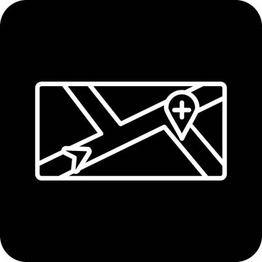 Bir posta simgesinin vektör illüstrasyonu