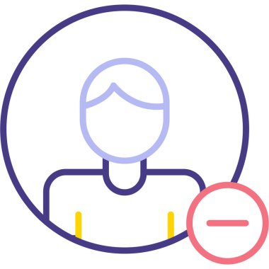 man simgesi vektör illüstrasyonu