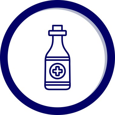 şişe vektör sembol tasarımı