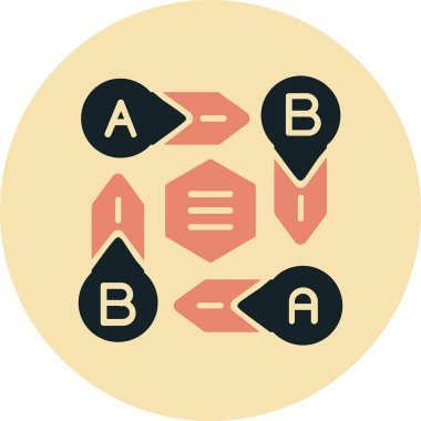 seo modern simgesinin vektör illüstrasyonu