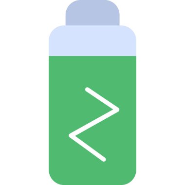 Pil. Web simgesi basit illüstrasyon