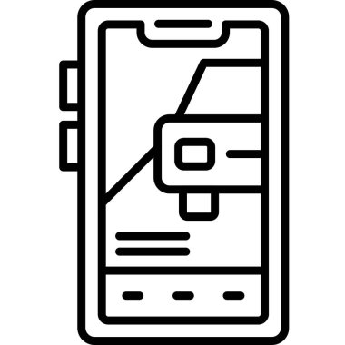 cep telefonu simgesi. Beyaz arkaplanda izole edilmiş web tasarımı için telefon vektör simgesi