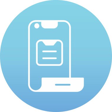 cep telefonu ikonu vektör illüstrasyonu