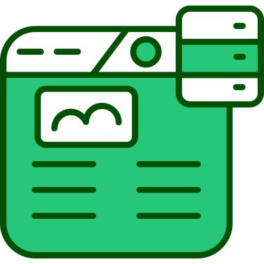 kitap simgesi, vektör illüstrasyonu