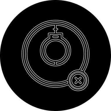 Modern b 'nin vektör illüstrasyonu eksik simgesi