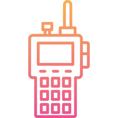 cep telefonu ikonu vektör illüstrasyonu