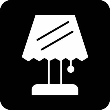 Lamba simgesi, vektör illüstrasyonu beyaz arkaplanda izole edildi