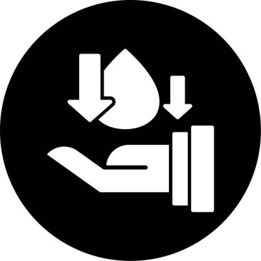 Yere yat. Web simgesi basit tasarım