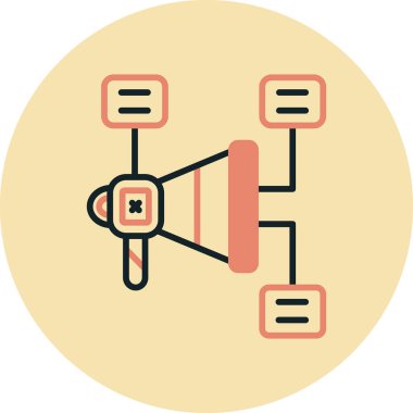 Vektör illüstrasyonu, simge ögesi arkaplanı