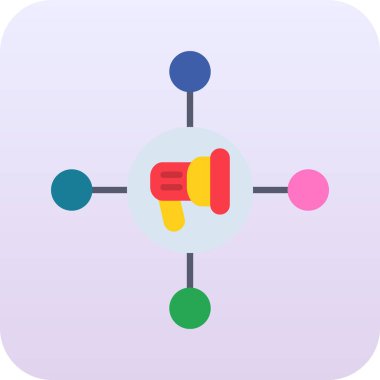 düz biçimli ağ bağlantı simgesi