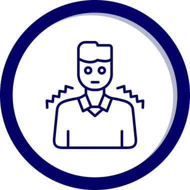 Vektör illüstrasyonu, simge ögesi arkaplanı