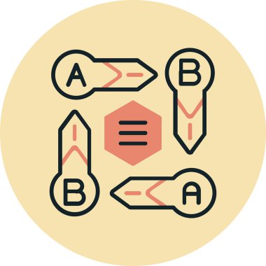 Bilgi ögeleri web simgesi basit vektör illüstrasyonu