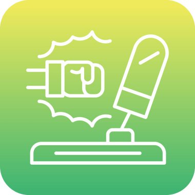 vektör kalem simgesi, basit vektör illüstrasyonu