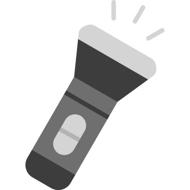 Meşale Ağı simgesi. Basit tasarım. vektör illüstrasyonu