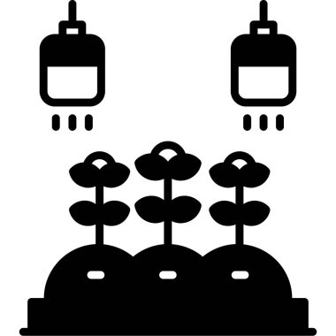 bitki simgesi vektör illüstrasyonu