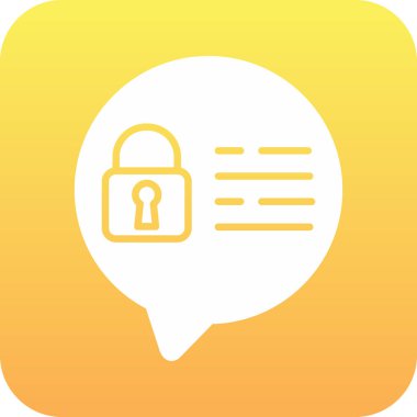 Mobil güvenlik için illüstrasyon