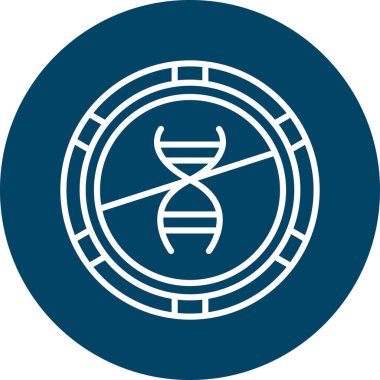 DNA simgesi vektör sembolü