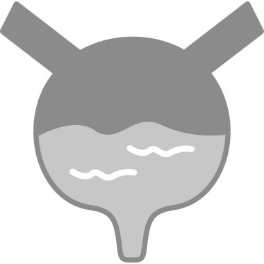 Tek bir çizgi film maskesinin vektör çizimi