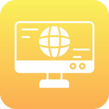 seo modern simgesinin vektör illüstrasyonu