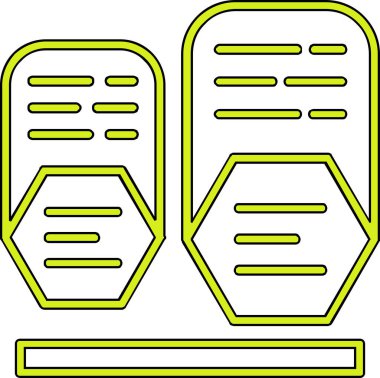 Modern b 'nin vektör illüstrasyonu eksik simgesi