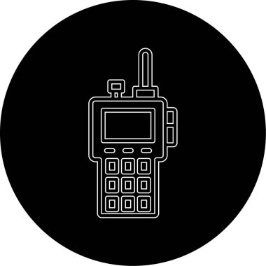 vektör radyo simgesi illüstrasyonu