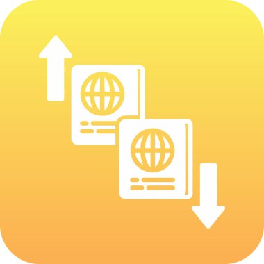 genel veri simgesi vektör illüstrasyonu