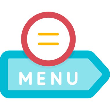 menü restoran simgesi