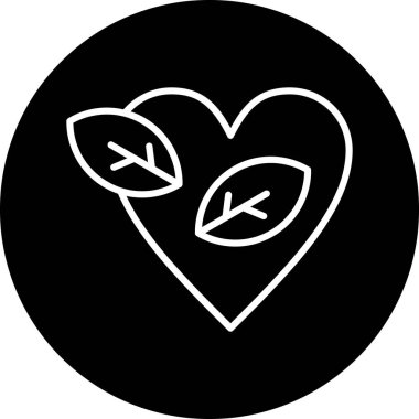 Aşk simgesi vektör illüstrasyonu