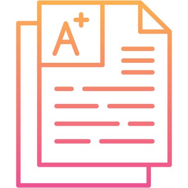 Eğitim simgesinin vektör illüstrasyonu