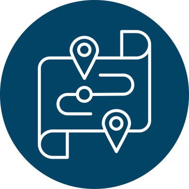 Modern simgenin vektör illüstrasyonu