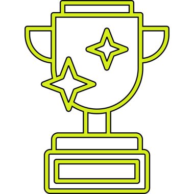 kupa ödül kupa simgesi ana hatlarıyla