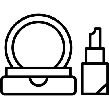 güzellik kozmetik makyaj simgesi