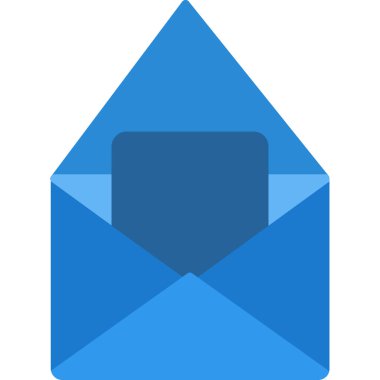 e-posta simgesi ana hat biçiminde