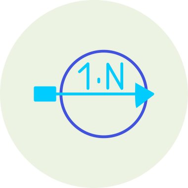 Pusula. Web simgesi basit illüstrasyon