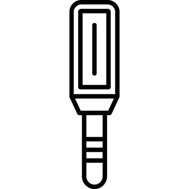 fırça simgesi. vektör illüstrasyonu