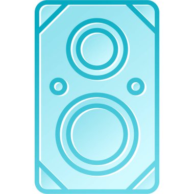 müzik notası simgesi beyaz arkaplanda izole edilmiş modaya uygun düz stil