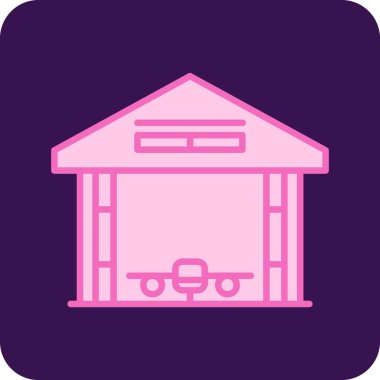 tren. Web simgesi basit illüstrasyon