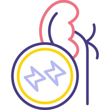 Müzik simgesinin vektör illüstrasyonu