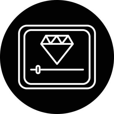 Kişisel bilgisayarın vektör simgesi