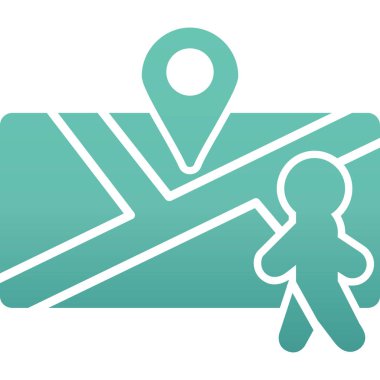 Harita işaretleyici simgesi. vektör illüstrasyonu